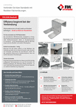 Plattenhalter für Ø28 mm Rundrohr